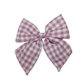 Load image into Gallery viewer, Pastel Gingham Betty Bow.