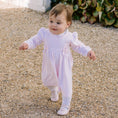 Load image into Gallery viewer, Elke Pink Baby Girl Dress & Tights