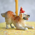 Load image into Gallery viewer, Golden Retriever Cake Topper