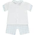 Load image into Gallery viewer, Doyle Check Print Boys Short Set