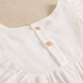 Load image into Gallery viewer, Short Sleeve Baby Girl's Frog with Flower Embroidery