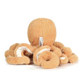 Load image into Gallery viewer, Little Ollie Octopus Gold Soft Toy 8.5" / 22cm