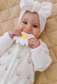 Load image into Gallery viewer, Silicone Teether - Milk Daisy