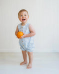 Load image into Gallery viewer, AXEL CHECK ROMPER