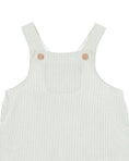 Load image into Gallery viewer, ROMAN GREEN STRIPE OVERALLS
