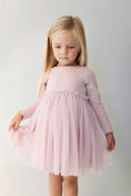 Load image into Gallery viewer, Anna Tulle Dress - Heather Haze - Mimi et Lion