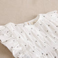 Load image into Gallery viewer, Baby girl's frog printed with gray polka dots - Mimi et Lion