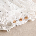 Load image into Gallery viewer, Baby girl's frog printed with gray polka dots - Mimi et Lion