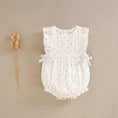 Load image into Gallery viewer, Baby girl's frog printed with gray polka dots - Mimi et Lion