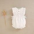 Load image into Gallery viewer, Baby girl's frog printed with gray polka dots - Mimi et Lion