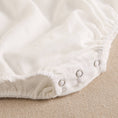 Load image into Gallery viewer, Short Sleeve Baby Girl's Frog with Flower Embroidery
