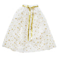Load image into Gallery viewer, Tulle Star Cape Ivory