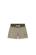Load image into Gallery viewer, Noah Short - Fine Vertical Stripe Dark Olive - Mimi et Lion