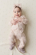 Load image into Gallery viewer, Organic Cotton Frankie Onepiece - Petite Fleur Soft Peony - Mimi et Lion