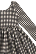 Load image into Gallery viewer, Organic Cotton Tallulah Dress - Mini Gingham Bistre - Mimi et Lion