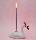 Load image into Gallery viewer, Swan Cake Topper - Mimi et Lion