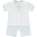 Load image into Gallery viewer, Doyle Check Print Boys Short Set