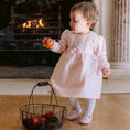 Load image into Gallery viewer, Erin Pink Winter Party Dress & Tights