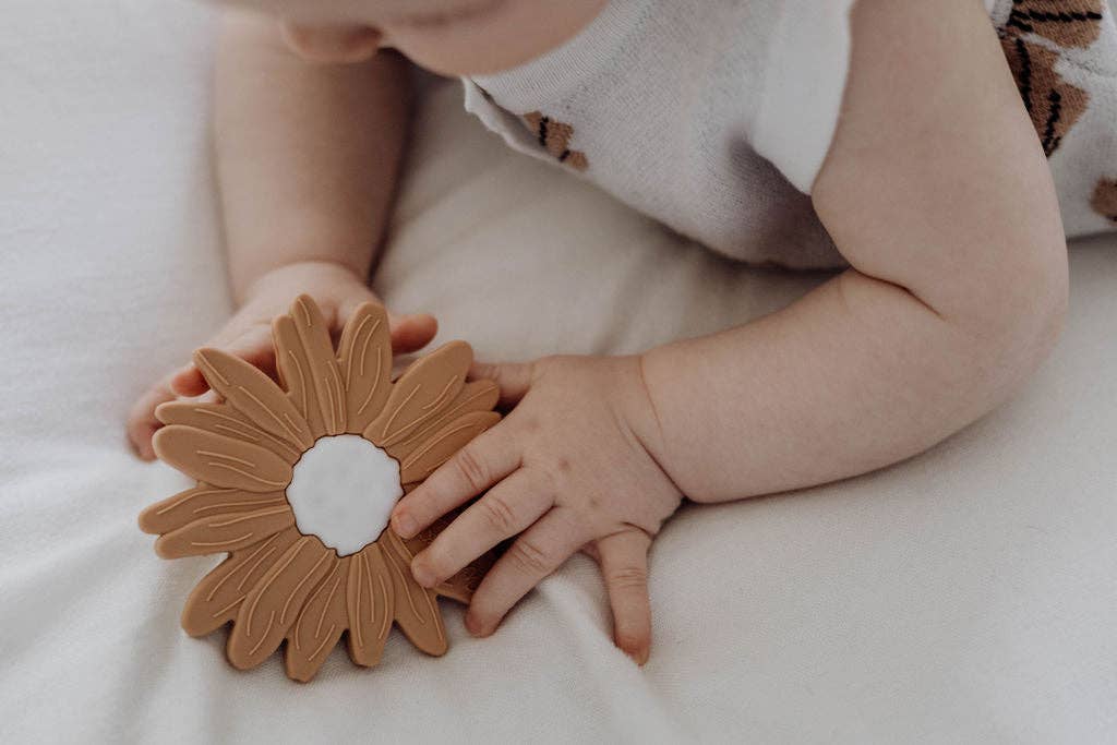 Silicone Teether - Clay Daisy