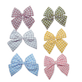 Load image into Gallery viewer, Pastel Gingham Betty Bow.
