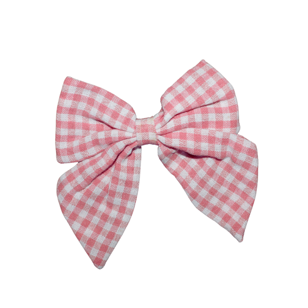 Pastel Gingham Betty Bow.