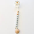 Load image into Gallery viewer, Mini & Me Luxe Dummy Chain Porcini
