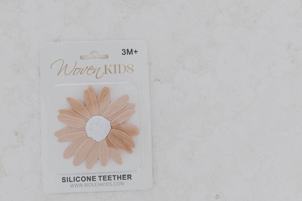 Silicone Teether - Clay Daisy