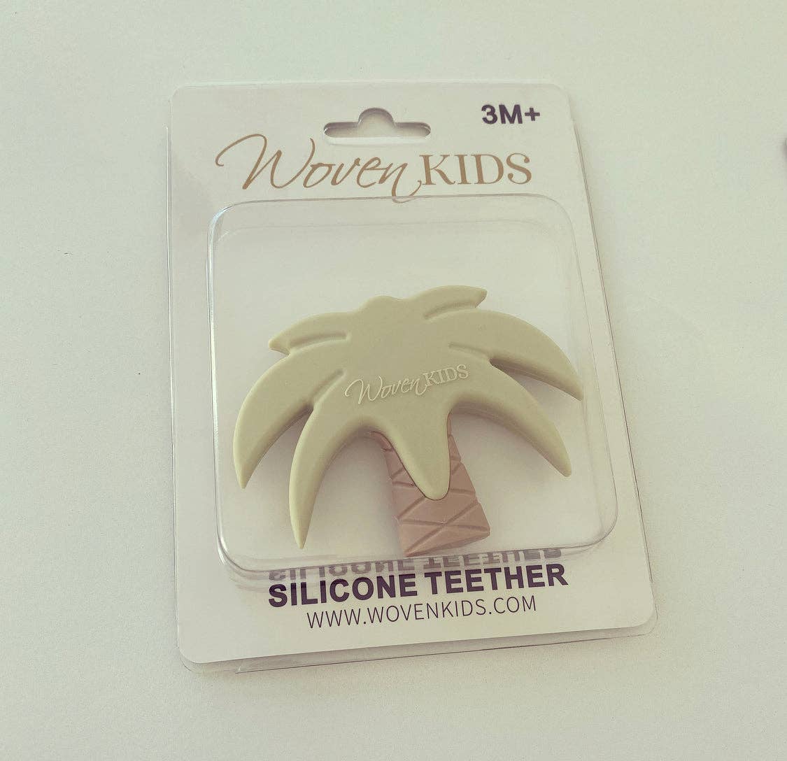 Silicone Teether - Sand Palm Tree