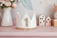 Load image into Gallery viewer, 1st Baby Birthday Crown Ivory - Mimi et Lion
