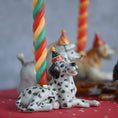 Load image into Gallery viewer, Dalmatian Cake Topper
