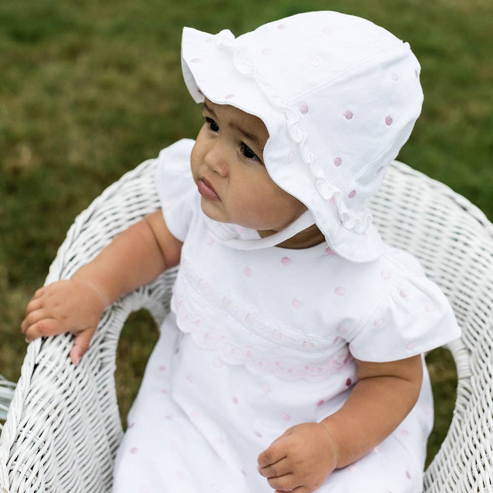 Sera Pink Spotty Sunhat