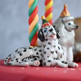 Load image into Gallery viewer, Dalmatian Cake Topper
