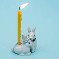 Load image into Gallery viewer, Love Bunnies Wedding Cake Topper
