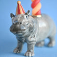 Load image into Gallery viewer, Hippo Cake Topper
