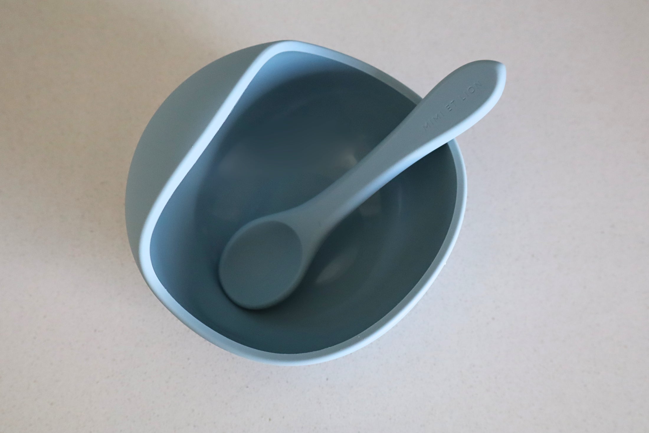 Stormy Blue - Bowl & Spoon by Mimi et Lion