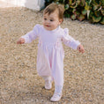 Load image into Gallery viewer, Elke Pink Baby Girl Dress & Tights
