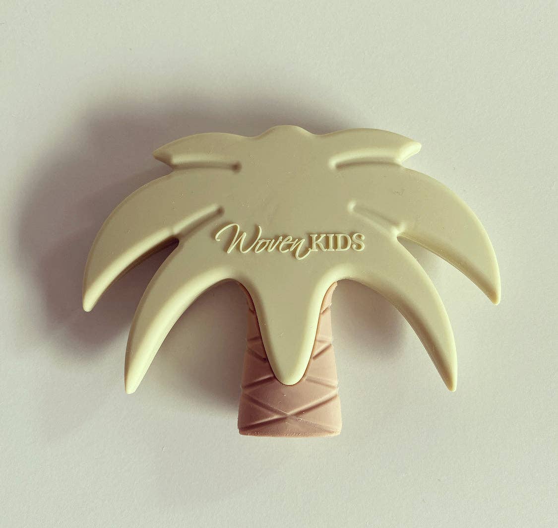 Silicone Teether - Sand Palm Tree