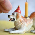 Load image into Gallery viewer, Golden Retriever Cake Topper
