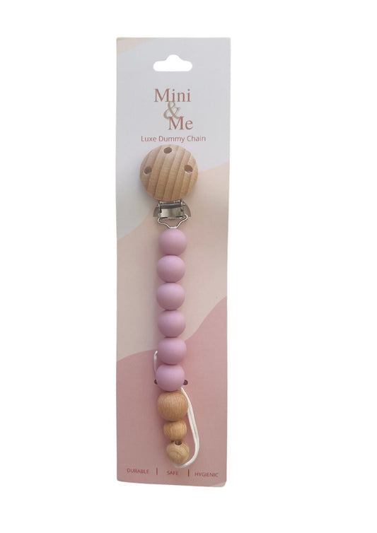 Mini & Me Luxe Dummy Chain Lilac