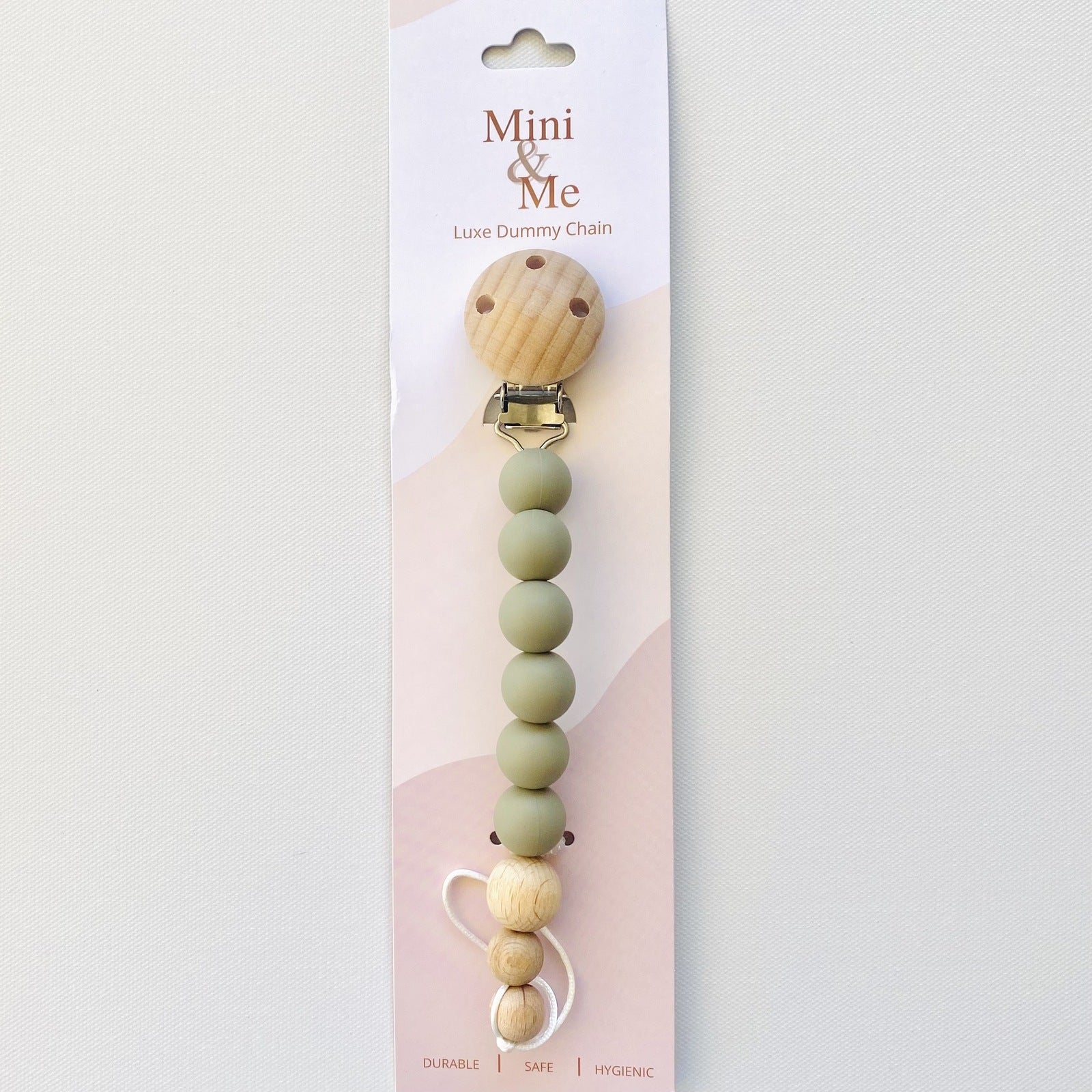 Mini & Me Luxe Dummy Chain (Olive)