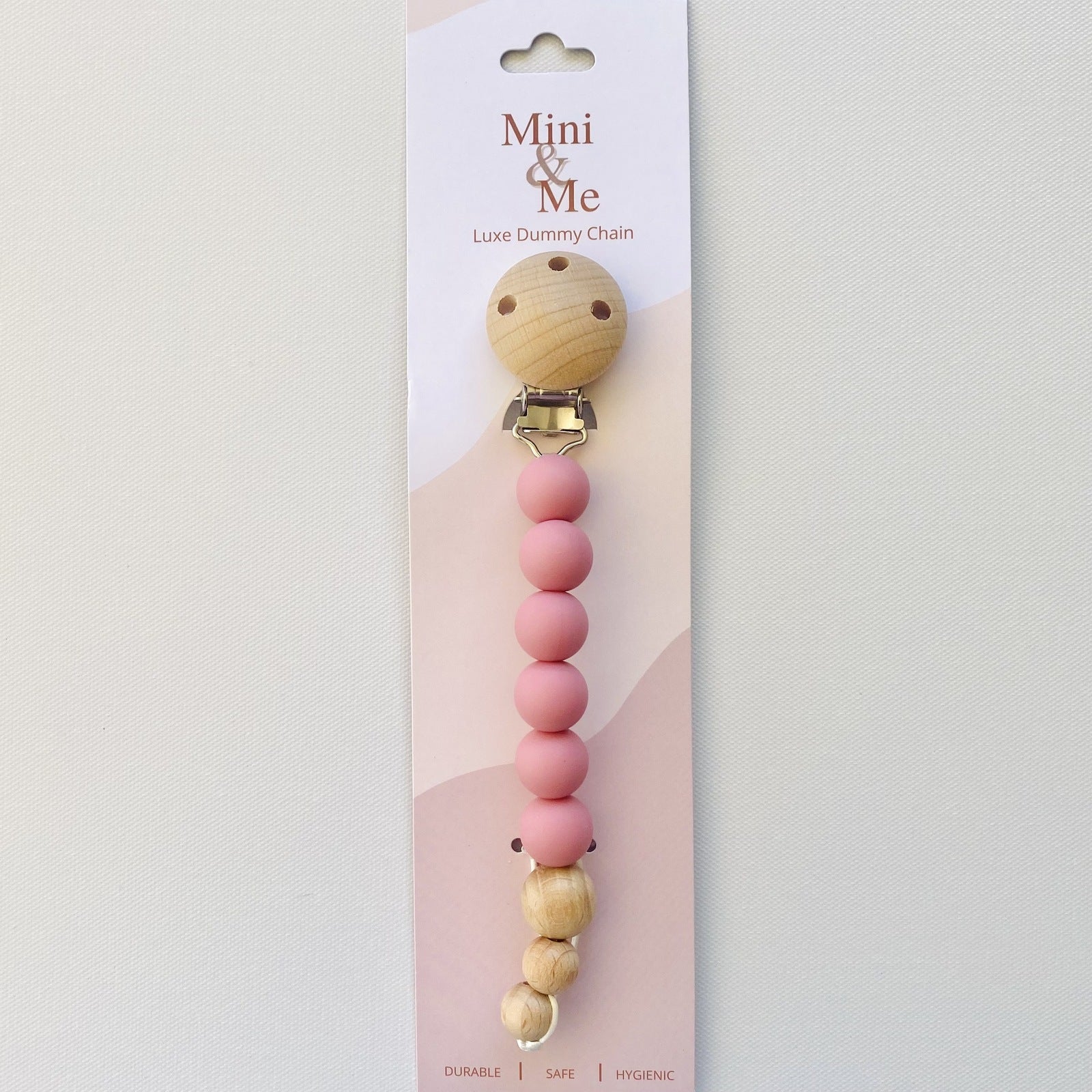 Mini & Me Luxe Dummy Chain (Guava)