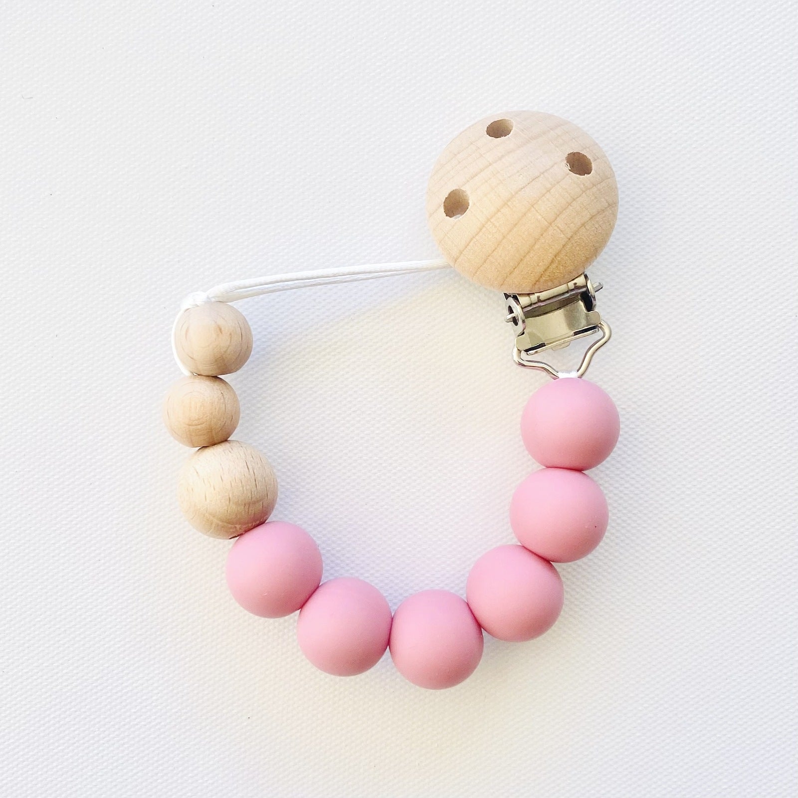 Mini & Me Luxe Dummy Chain (Guava)