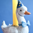 Load image into Gallery viewer, Blue Goose Cake Topper
