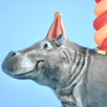 Load image into Gallery viewer, Hippo Cake Topper
