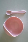 Load image into Gallery viewer, Rose Petal - Bowl & Spoon by Mimi et Lion
