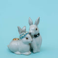 Load image into Gallery viewer, Love Bunnies Wedding Cake Topper
