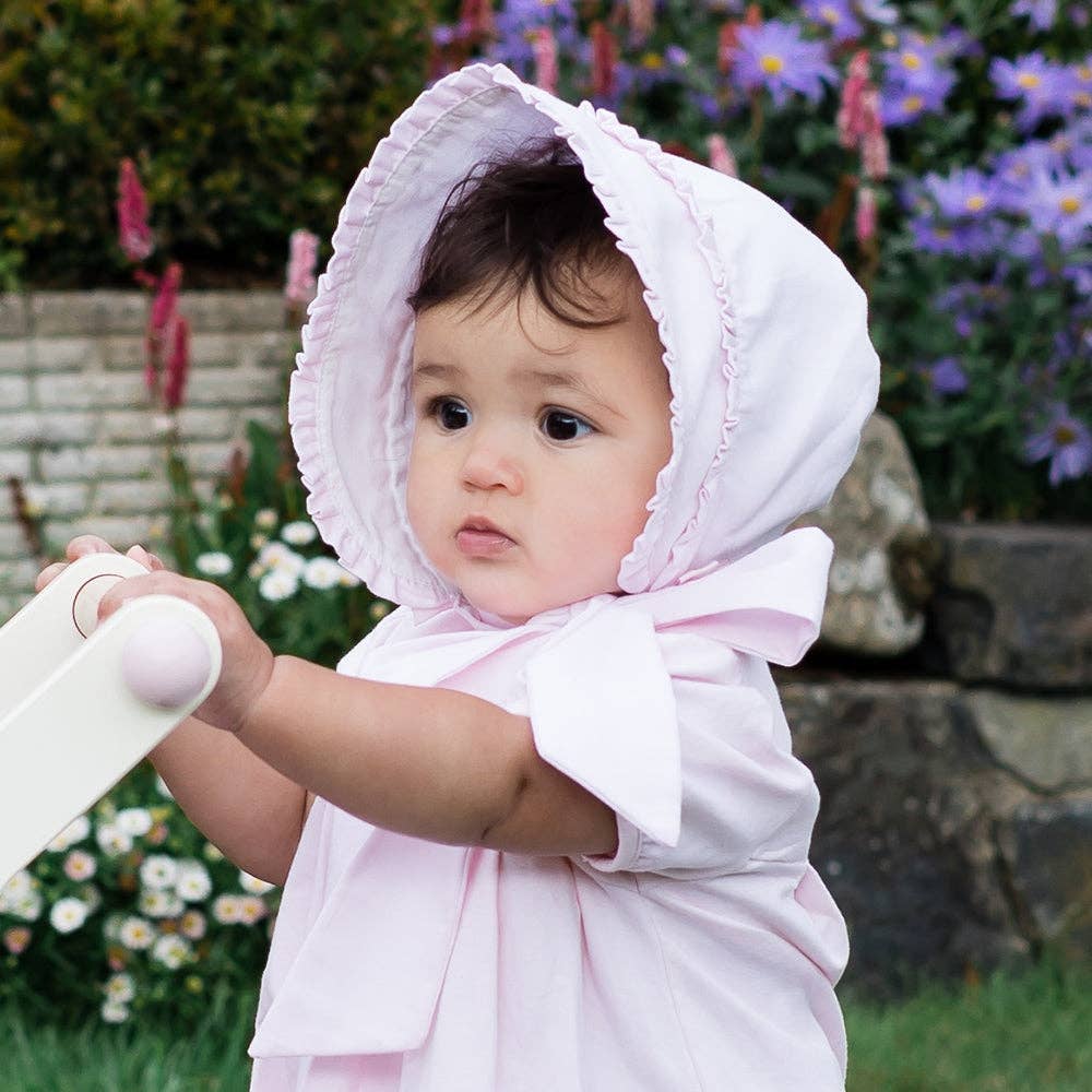 Suzanne Baby Girls Cotton Bonnet