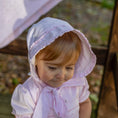 Load image into Gallery viewer, Suzanne Baby Girls Cotton Bonnet
