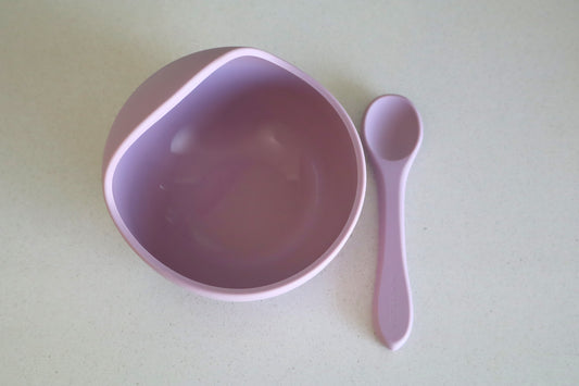 Lilac Bloom - Bowl & Spoon by Mimi et Lion