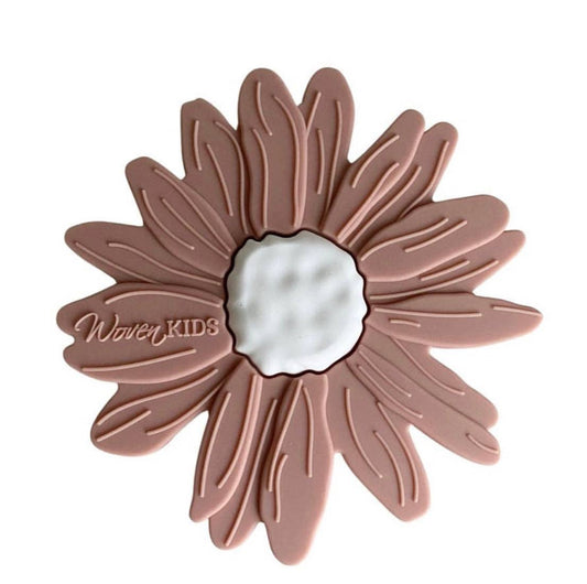 Silicone Teether - Blush Daisy